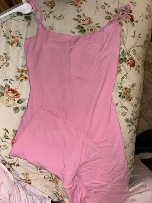 skims pink romper thumbnail 1