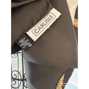 Carlisle Italy Baroque Watch‎ Silk Scarf Gorgeous Hand Rolled thumbnail 3