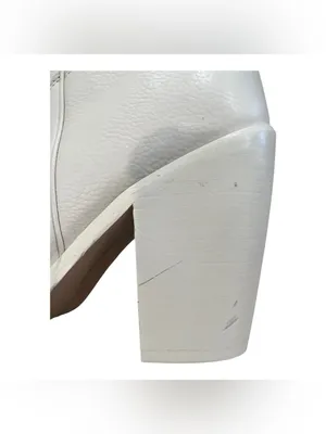 Vince Camuto Alisah Western Cowboy Boots Ivory Cream Leather Size 8.5M 39.5 NEW thumbnail 8