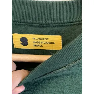 Peace Collective Women’s Crewneck Sweatshirt Made in Canada Green Size S thumbnail 3