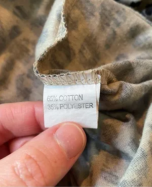 Amazon Leopard Print Short Sleeve Tee Medium thumbnail 6