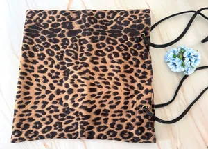 Leopard Print Shoulder Bag Brown thumbnail 3