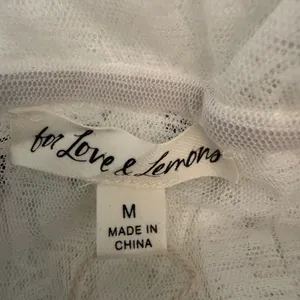 For Love‎ & Lemons Lorena Lace Maxi Dress Cream M $350 thumbnail 6