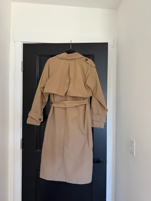 Abercrombie & Fitch camel classic trench coat thumbnail 10