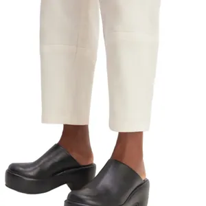 NWD Everlane The Utility Barrel Pant in Bone Crop Wide Leg Denim Jeans Size 2 thumbnail 4