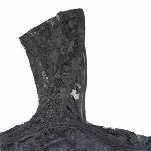 Faded Rose‎ Women's Black Lace Corset Bralette Crop Top Size M thumbnail 5