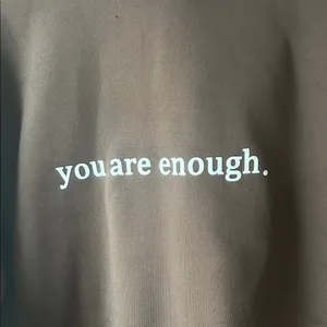 Brown “Dear Person Behind Me” sweatshirt thumbnail 3
