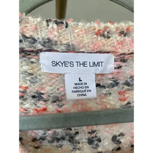 Skye’s The Limit Boucle Sweater Knit Pullover Multicolor Fuzzy Cozy Buttery Soft thumbnail 5