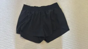 Athleta black running shorts thumbnail 1