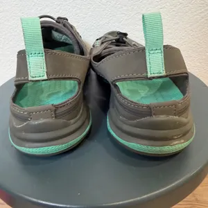Sperry Top Sider‎ Women's Water Shoes Aqua Teal Gray Lace Up Size 7M thumbnail 3