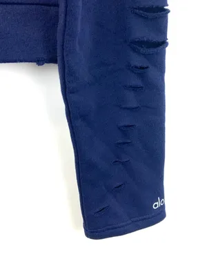 Alo Ripped Warrior Long Sleeve Top Lg thumbnail 5