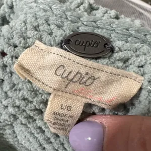 Cupio‎ teal sweater large thumbnail 6
