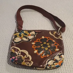 Fossil Keyper Brown Floral Crossbody Bag (38) thumbnail 2