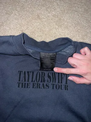Taylor Swift Blue Crewneck Eras Tour thumbnail 3