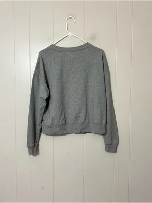 Maeve x Kaylee Watai Philly Graphic Sweatshirt Gray Green Crewneck Pullover S thumbnail 10