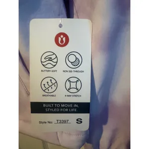 OTOS New York‎ Tie Dye Cropped Zip Hoodie Jacket Small NWT Buttery Soft Stretch thumbnail 4