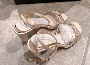 Badgley Mischka NEW Tayten Satin Crystal Ankle Strap Sandals Size 6, Retail $235 thumbnail 7