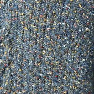 Adrienne Vittadini Blue Confetti Flecked Cable Knit Tunic Sweater XXL thumbnail 8