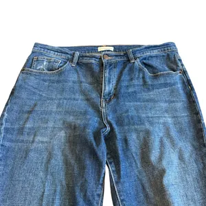 Oliver Logan Crosby Relaxed Taper Jeans Dark Wash Distressed Slow Denim Size 31 thumbnail 2