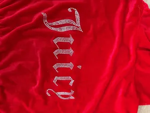 Juicy Couture Red Velour Set thumbnail 5