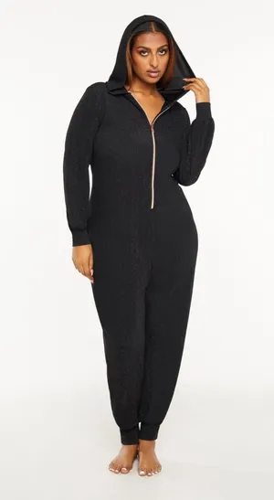 Savage x Fenty SLEEP & SHINE HOODED ONESIE NWOT thumbnail 1