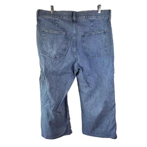 J Crew Wide‎ Leg Crop Jeans Women's Size 33 (Actual 36X23) Casual thumbnail 2