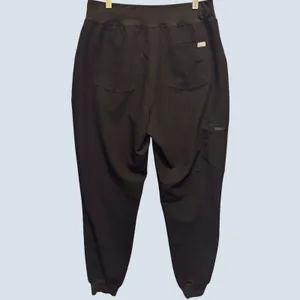 1910 | FIGS Zamorra High Waisted Jogger Scrub Pants Black Womens M Medical Nurse thumbnail 2