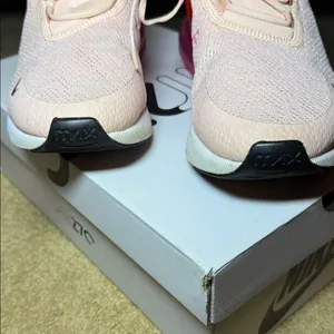 Nike Air Max 270 Light Pink and Orange Sneakers thumbnail 3