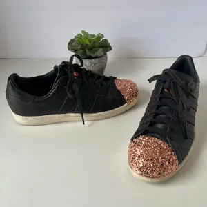 Adidas Superstar Y2K Womens 7.5 Shoes Sneakers Festival Glam Streetwear Black thumbnail 13