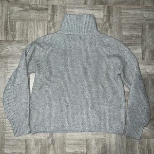 Old Navy Gray Knit Half Zip Pullover Size XS thumbnail 2