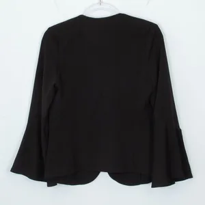 Alex & Olivia Bell Sleeve Black Blazer Women's Size Small‎ thumbnail 6