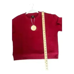 Laila Ali‎ Red Cable Knit Sweater, Large thumbnail 6