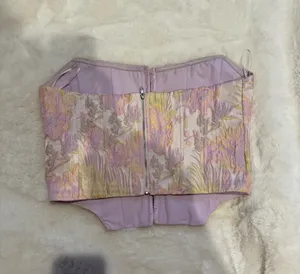 Cotton Candy LA Corset Top Crop thumbnail 9