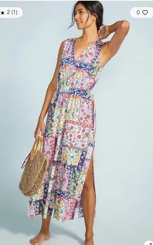 Anthropologie Patchwork Jumpsuit thumbnail 1