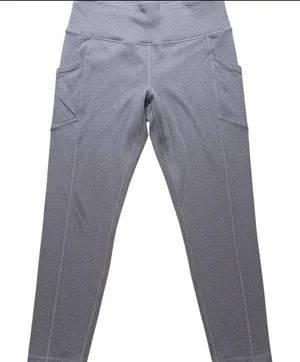 Zobha Leggings Women Medium Purple Gray High Rise Pockets Athletic Yoga thumbnail 1