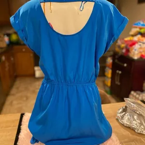Candie’s blue dress thumbnail 2