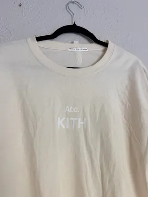 Advisory Board Crystals x Kith long sleeve ABC logo cream multi color shirt S thumbnail 6
