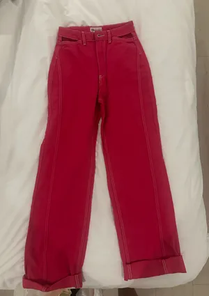 ZARA Pink Jeans thumbnail 1