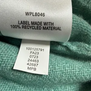 Charter Club Cashmere Sweater Women Small Seafoam Mint Green Crewneck Pullover thumbnail 7