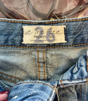 Free People Jean Shorts️ thumbnail 2