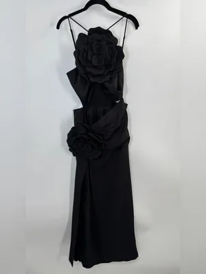 Lovers and Friends Artemis Gown in Black thumbnail 6