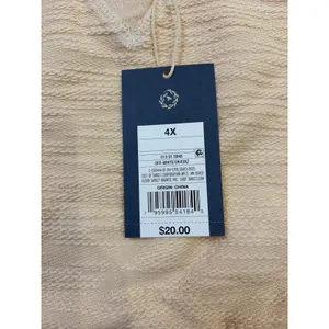 Universal Threads Women's Textured Cap Sleeve Sweatshirt, Off White, 4x thumbnail 7