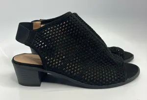 American‎ Eagle Outfitters laser cut peep toe shoes size 8 thumbnail 1