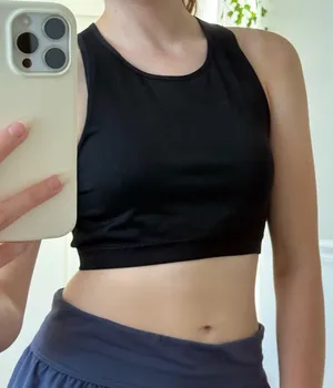 Black Workout Tank Top thumbnail 1