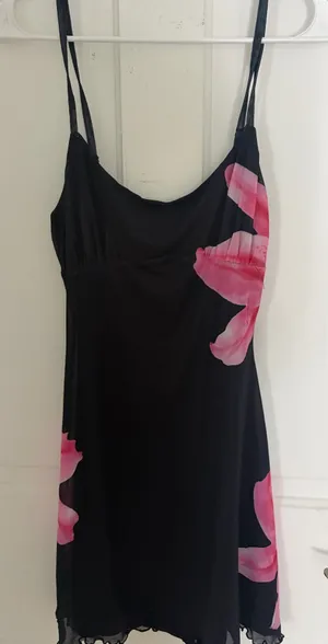 Flowy dress Black thumbnail 1