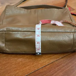 Coach British Tan Leather Hobo‎ Adj. Strap 2 Way Shoulder Zip Close thumbnail 15