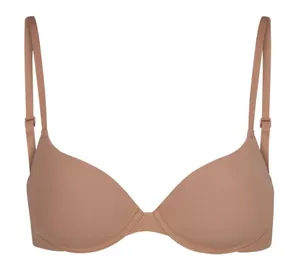 SKIMS NTW FITS EVERYBODY T-SHIRT BRA - Umber tan thumbnail 1