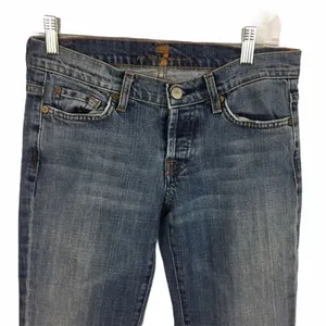 7 for All Mankind Boy Cut Button Fly Jeans 26 thumbnail 2