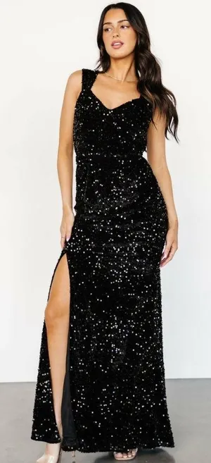 Baltic Born Monroe Sequin Gown Maxi New Without Tags thumbnail 1