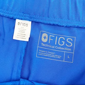 Figs Tonota Cropped Scrub Pants: Royal Blue thumbnail 8
